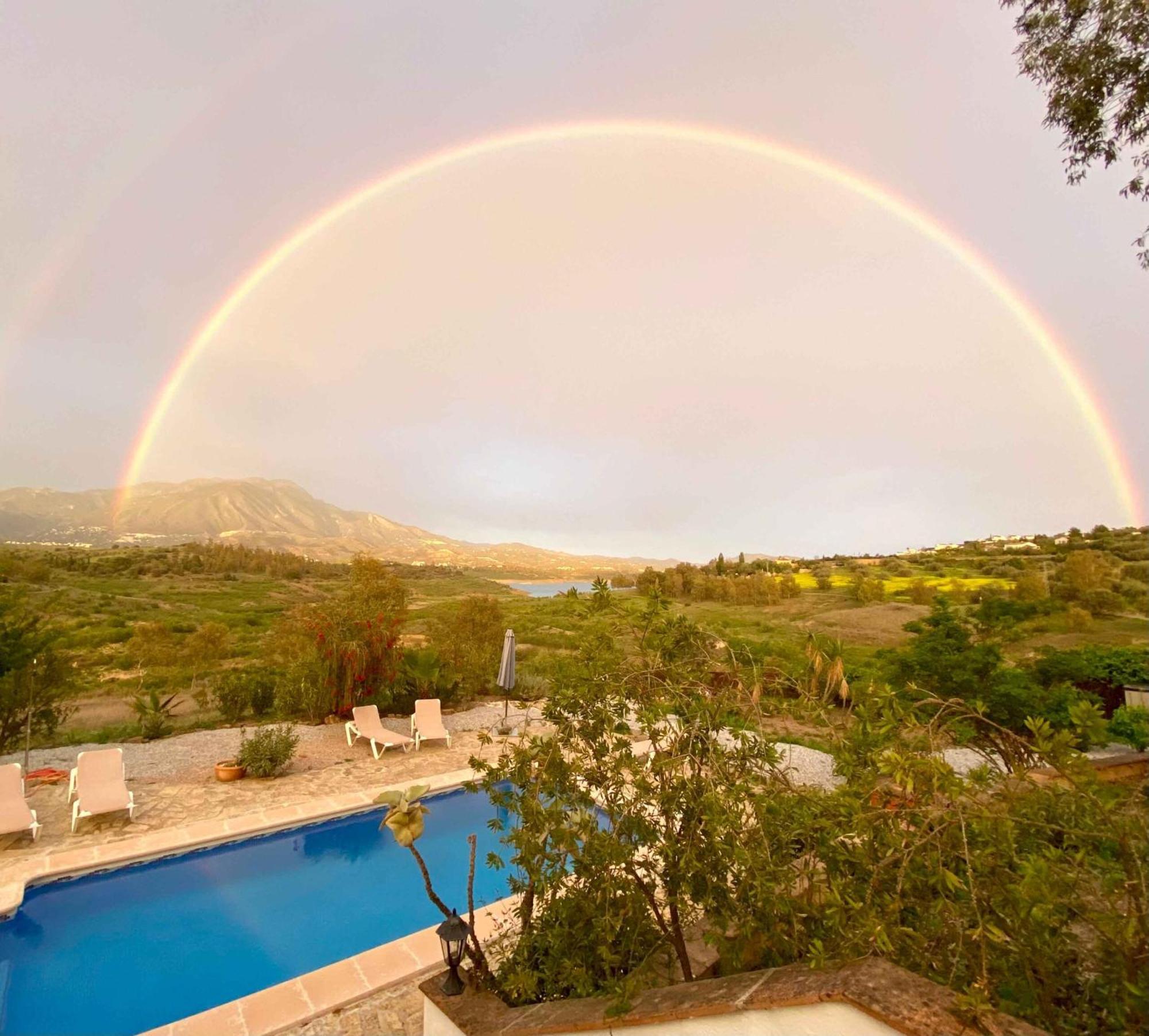 La Rustica En Vinuela, Piscina Privada Villa Екстериор снимка